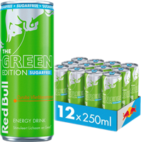 Red Bull Green Edition Sugarfree Curuba-Elderflower (12 x 250 ml) Red Bull Green Edition Sugarfree Curuba-Elderflower (12 x 250 ml)