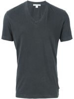 James Perse t-shirt à col v - Gris