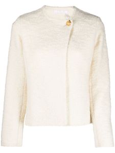 Chloé veste en laine mélangée - Blanc