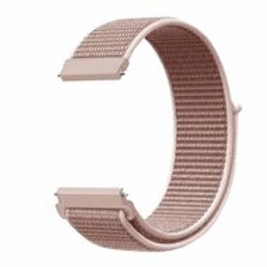 Sport Loop nylon bandje - Zacht roze - Samsung Galaxy Watch 5 (Pro) - 40mm / 44mm / 45mm