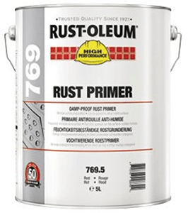 rust-oleum roestprimer ral 7035 grijs 5 ltr