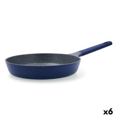 Pan Pyrex Klein Blauw Metaal Ø 28 cm (6 Stuks)