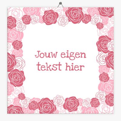 Tekst tegeltje bruiloft