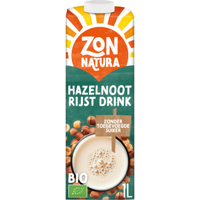 Zonnatura Biologische Rijst & Hazelnoot Drink 1 L bij Jumbo