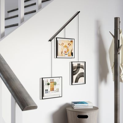 Umbra Fotolijst 'Exhibit' Set van 3 stuks, kleur Zwart