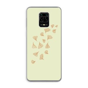 Falling Leaves: Xiaomi Redmi Note 9 Pro Transparant Hoesje