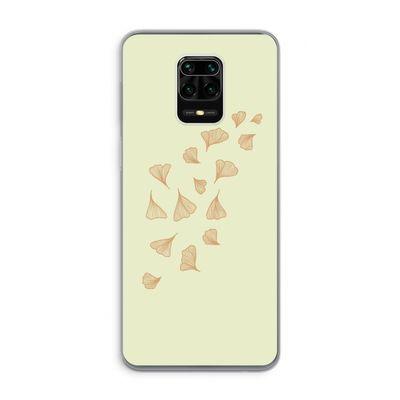 Falling Leaves: Xiaomi Redmi Note 9 Pro Transparant Hoesje