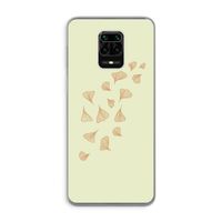Falling Leaves: Xiaomi Redmi Note 9 Pro Transparant Hoesje