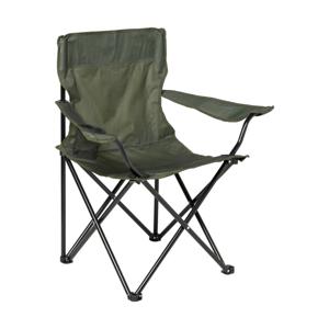 Opvouwbare campingstoel - groen - 80x75x50 cm