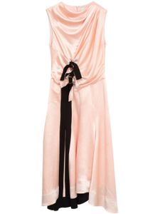 3.1 Phillip Lim robe asymétrique Liberty à fini satiné - Rose