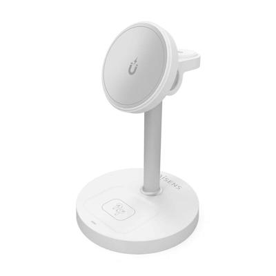 Draadloze oplader Aisens ASCH-15W3WC065-W Wit 15 W
