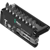 Wera 8755-9 IDC Impaktor 05057684001 Bitset 10-delig Kruiskop Pozidriv Impactor technologie