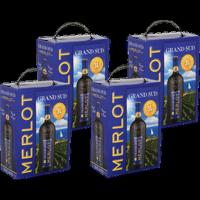 Grand Sud - Merlot 4 x 3L bij Jumbo