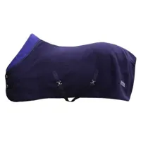 QHP Alaska fleecedeken donkerblauw maat:215