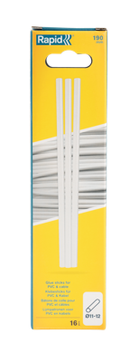 Rapid P4A Lijmpatronen | PVC & Kabel | Ø11-12 x 190 mm | 16 Stuks - 5001590