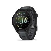Orologio GPS connesso - GARMIN - Forerunner 165 - 1.2 - Nero con cinturino nero e grigio