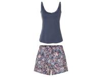 esmara Korte dames pyjama (Blauw, XS (32/34))