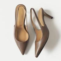 Vrouw casual Party schoenen hoge hakken grootte: 35 (koffie 10CM)