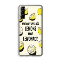 Lemonade: Samsung Galaxy S21 Plus Transparant Hoesje