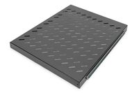 Digitus DN-19 TRAY-2-800SW 19 inch Apparaatbodem voor patchkast 1 HE Uittrekbaar Geschikt voor kastdiepte: 800 mm Zwart - thumbnail