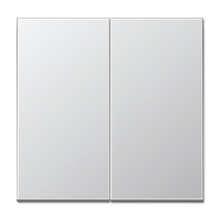 Jung LS990 Aluminium knop AL2995 voor dubbele schakelaar