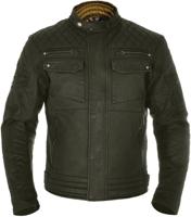 OXFORD Jacket hardy wax cotton olive gr. s
