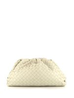 Bottega Veneta Pre-Owned pochette Intrecciato à fronces - Blanc - thumbnail