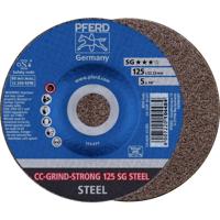 PFERD TOOLS 64181125 Schuurschijf Diameter 125 mm Boordiameter 22.23 mm Staal, IJzerslag 10 stuk(s)