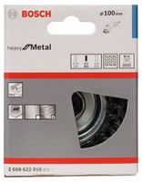 Bosch Accessories 2608622010 Komborstel, gevlochten draad, 0,5 mm, 100 mm, 8500 omw/min, M 14 1 stuk(s) - thumbnail