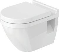 Duravit Starck 3 wandclosetpot WonderGliss wit