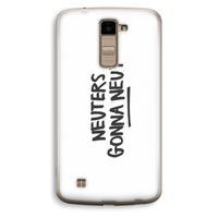Neuters: LG K10 (2016) Transparant Hoesje