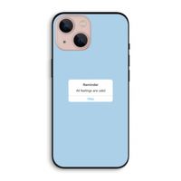 Reminder: iPhone 13 Biologisch afbreekbaar hoesje