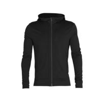 Icebreaker Quantum III LS Zip Heren Trui Black XXL