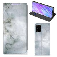 Bookcase Samsung Galaxy S20 Plus Painting Grey
