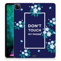 iPad Pro 12.9 (2020) | iPad Pro 12.9 (2021) Print Case Flowers Blue DTMP