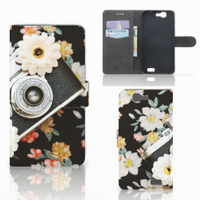 Huawei Ascend G7 Telefoonhoesje met foto Vintage Camera - thumbnail