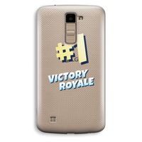 Victory Royale: LG K10 (2016) Transparant Hoesje