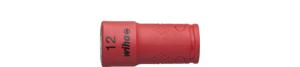 Wiha 246232 Dopsleutelinzet geïsoleerd 1/4" buitenzeskant 12.0 mm x 42 mm - 43097