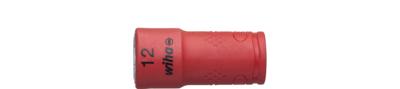 Wiha 246232 Dopsleutelinzet geïsoleerd 1/4" buitenzeskant 12.0 mm x 42 mm - 43097