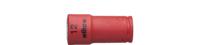 Wiha 246232 Dopsleutelinzet geïsoleerd 1/4" buitenzeskant 12.0 mm x 42 mm - 43097