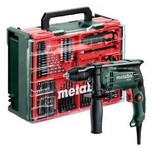 Metabo SBE 650 SET Klopboormachine | 650W | In koffer + 78-delige mobiele werkplaats - 600742710