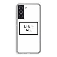 Link in bio: Samsung Galaxy S21 FE Transparant Hoesje