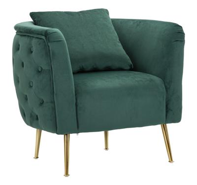 FAUTEUIL BUCAREST GROEN CM 76X74X73