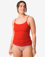 HEMA Dameshemd Katoen Spaghettibandjes Rood (rood)