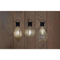 Solar retro filament lamp 12,5x15cm