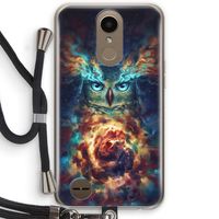 Aurowla: LG K10 (2017) Transparant Hoesje met koord