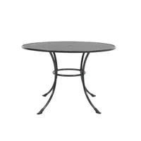 Rond 110 strekmetaal tafel