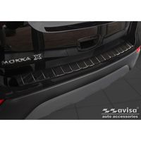 Echt 3D Carbon Bumper beschermer passend voor Opel Mokka X Facelift 2016-2020 'Ribs' AV249267 - thumbnail