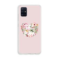 GRL PWR Flower: Galaxy A51 4G Transparant Hoesje