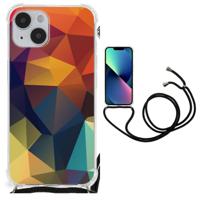 iPhone 14 Plus Shockproof Case Polygon Color